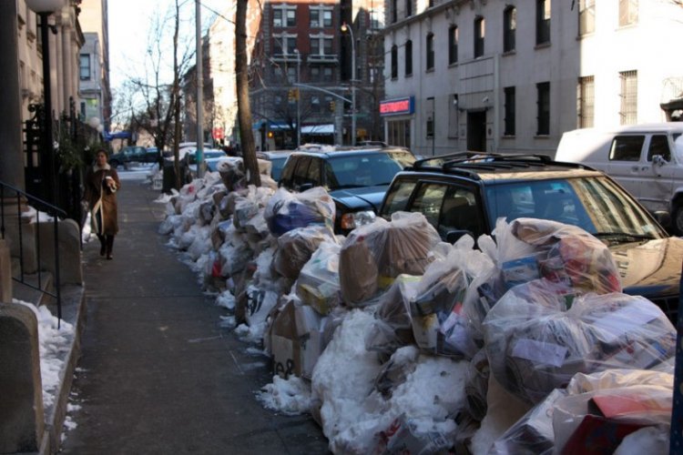 В 2012 году американцы выкинули мусора вдвое больше, чем ожидалось