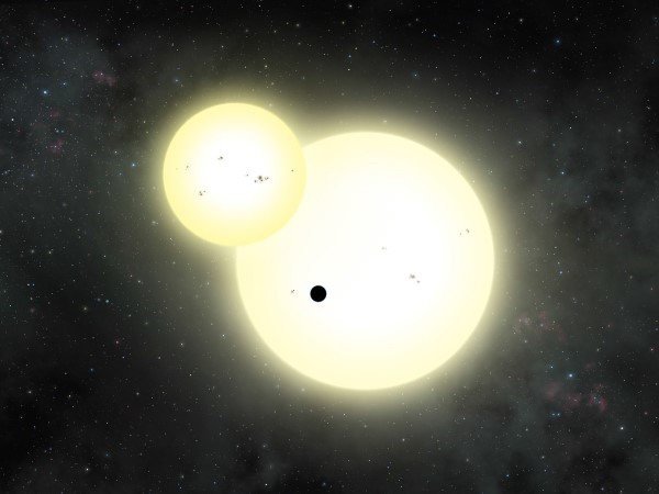 Обнаружена рекордно большая экзопланета в двойной звездной системе