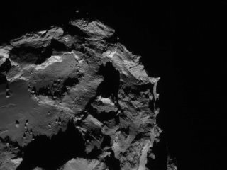 Свежий снимок кометы Чурюмова-Герасименко