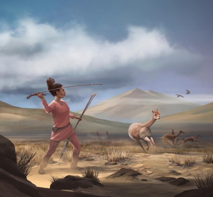 9000 лет назад в Америке на крупную дичь охотились и женщины