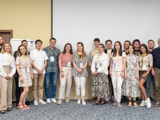 Аспиранты и преподаватели научного центра «Идея» на выездной Нейрошколе. Автор фото Андрей Афанасьев