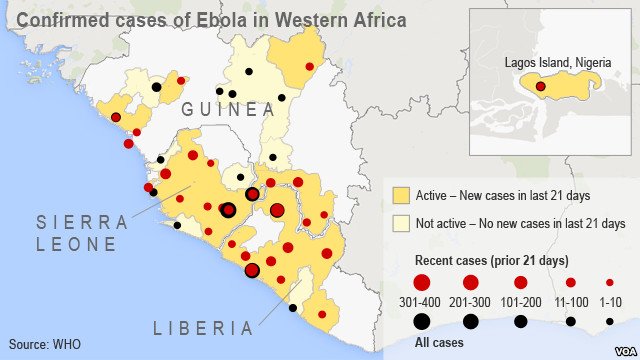 Хаос и непредсказуемость эпидемии Эболы