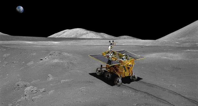 Китайский аппарат Yutu исследует геологию Луны