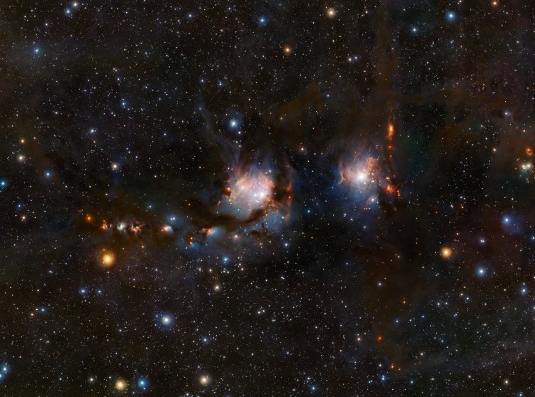 Телескоп ESO нашел спрятанные звезды