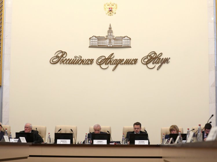 Заседание президиума РАН. Фото: Николай Малахин / Научная Россия