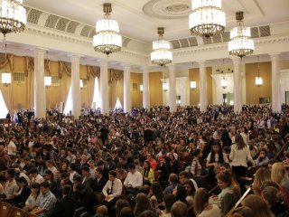 1 сентября в Московском университете состоялся один из главных праздников года – «День первокурсника»