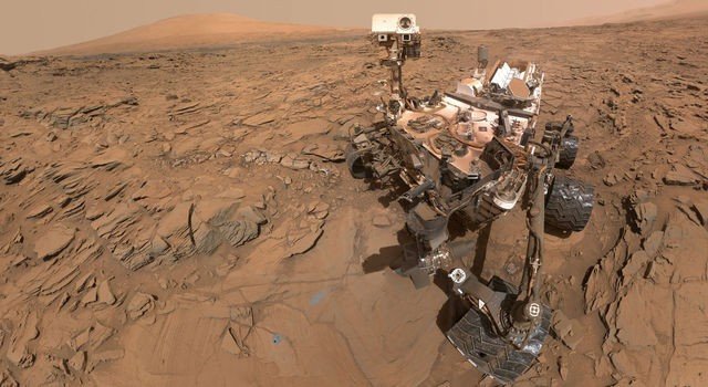 В атмосфере Марса было больше кислорода