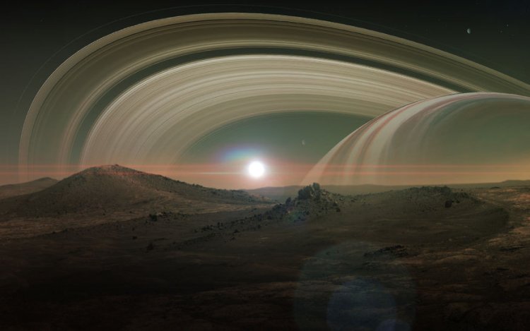 Кольца Сатурна сияют на последнем снимке Хаббла