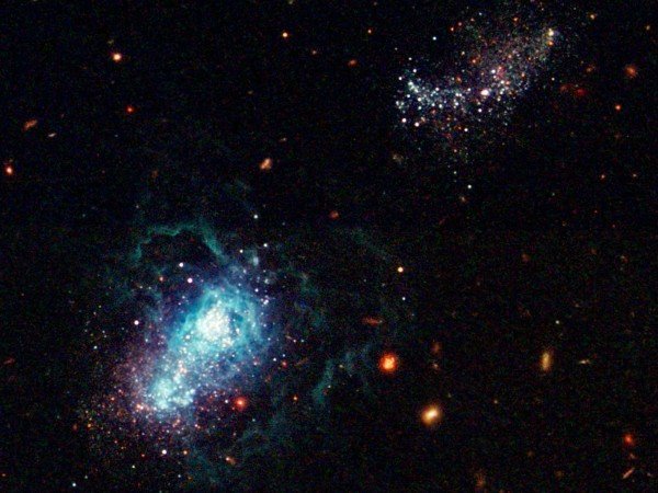 Галактика, похожая на Вселенную вскоре после Большого взрыва