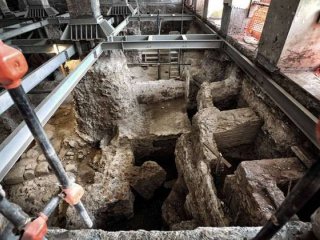 В Риме нашли фундамент особняка