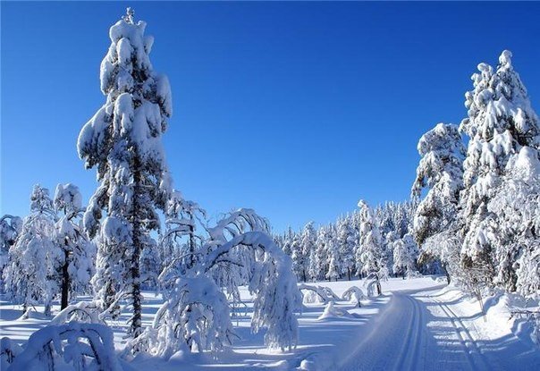 В традиционной русской культуре снежная зима была праздником