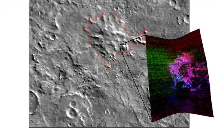Найдены вулканы на Марсе, которые извергались подо льдом