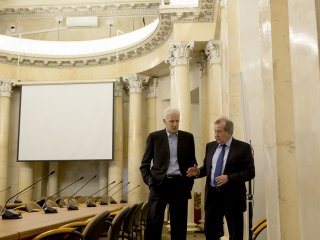 Г. Красников и А. Фурсенко. Фото Ольги Мерзляковой