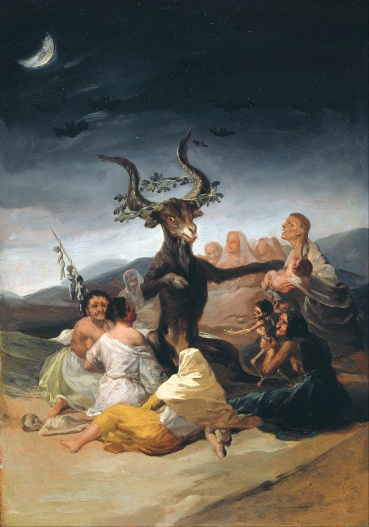 Франсиско Гойя. Шабаш ведьм (1797–1798). Источник: Google Arts & Culture