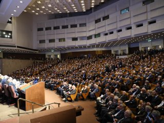 Общее собрание РАН 2024. Фото: Елена Либрик / «Научная Россия»