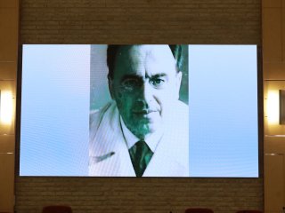 Лекция академика А.Г. Чучалина о терапевтических школах РНИМУ им. Н.И. Пирогова. Фото: Елена Либрик / «Научная Россия»