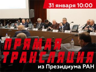 Президиум РАН 31.01.18 обсудит работу сибирских ученых
