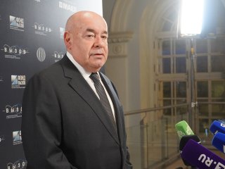 Специальный представитель президента России по международному культурному сотрудничеству Михаил Ефимович Швыдкой. Фото: Анастасия Жукова / «Научная Россия»