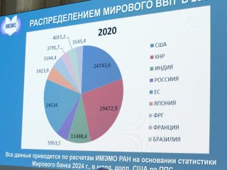 Московский академический экономический форум 2025 открылся в РАН. Фото: Ольга Мерзлякова / Научная Россия