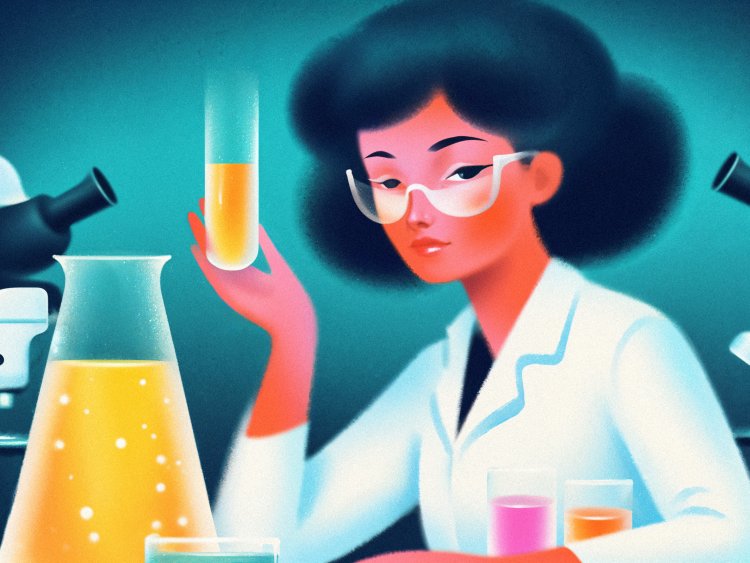 Молодая ученая. Источник: Freepik