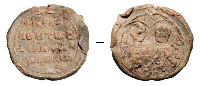 Печать Дамиана, найденная при раскопках в Суздальском Ополье. Фото пресс-службы ИА РАН