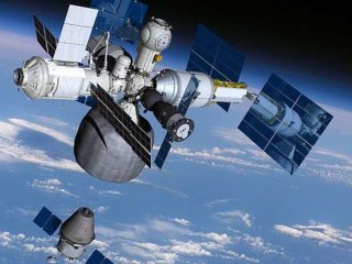 Российская орбитальная станция. Источник: Наука и техника