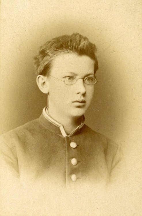 Владимир Вернадский, гимназист Первой Петербургской гимназии, 1878 г.