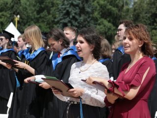 День выпускника в Московском государственном университете. Фото: Ольга Мерзлякова / «Научная Россия»