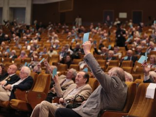 Общее собрание РАН в объективе «Научной России»: фоторепортаж. Фото:  Ольга Мерзлякова / «Научная Россия»