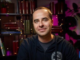 Метеоролог Максим Червяков. Фото: Елена Либрик / «Научная Россия»