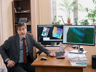 Евгений Пономарев, старший научный сотрудник Института леса им. В.Н. Сукачева СО РАН. Фото Анастасии Тамаровской / ФИЦ КНЦ СО РАН