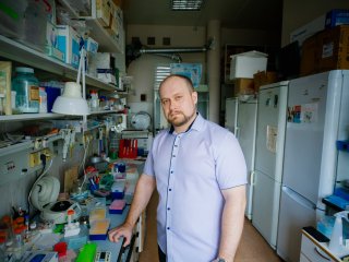 Биолог Алексей Сергеевич Шацких. Фото: Ольга Мерзлякова / «Научная Россия»
