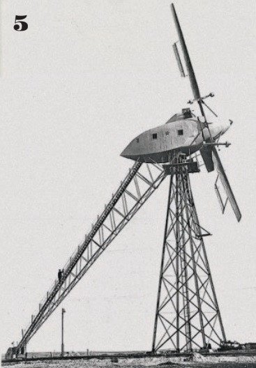 Первая в мире ветряная электростанция, Крым, Балаклава, 1937 г.