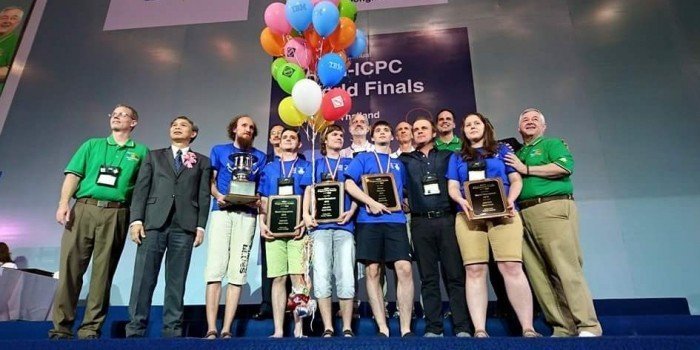 Команда СПбГУ победила на студенческом чемпионате мира по программированию