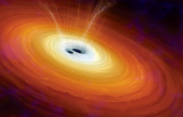 Может ли черная дыра состоять из темной материи