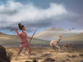 9000 лет назад в Америке на крупную дичь охотились и женщины