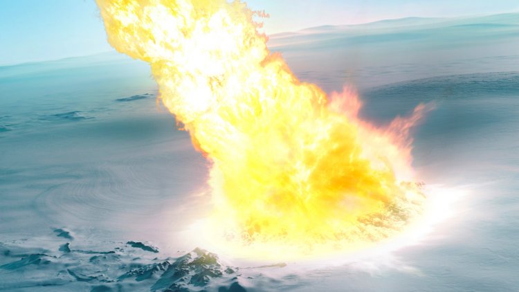 Метеорит мог взорваться над Антарктидой 430000 лет назад