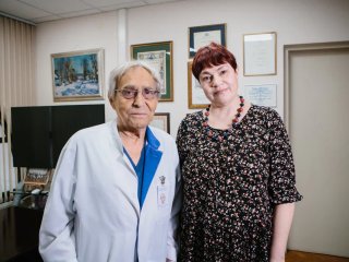Александр Николаевич Коновалов и Наталия Лескова. Фото Ольги Мерзляковой