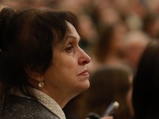 «Умов талантливых обитель»: в МГУ состоялось торжественное заседание ко Дню основания университета. Фото: Елена Либрик / «Научная Россия»