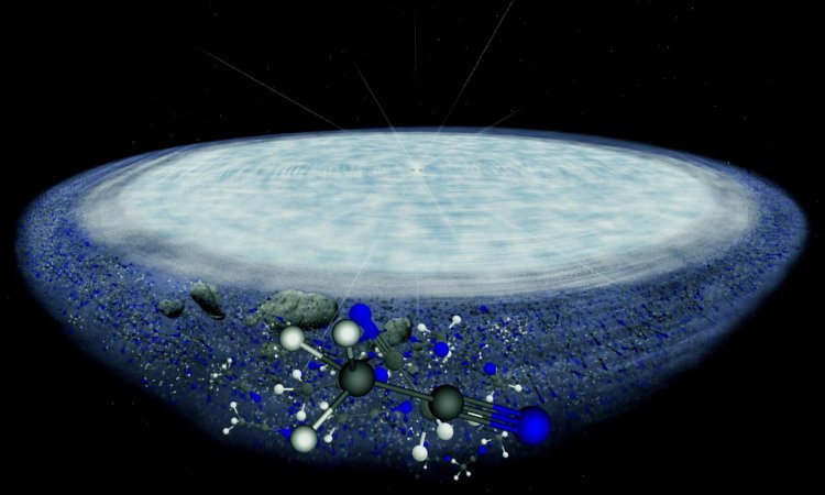 В молодой звездной системе обнаружены сложные органические соединения