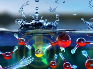 Энергию входа электрона в воду впервые измерили экспериментально