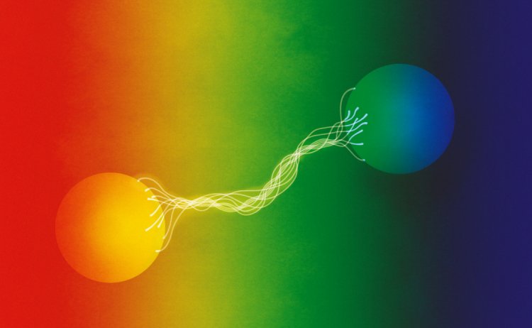Спутанные кванты. © Johan Jarnestad/The Royal Swedish Academy of Sciences