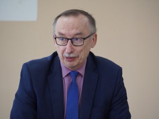 Проректор по научно-инновационной работе РосНОУ, профессор, кандидат физико-математических наук Евгений Алексеевич Палкин. Фото: Анастасия Жукова / «Научная Россия»