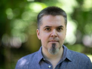 Младший научный сотрудник АКЦ ФИАН Вячеслав Авдеев. Фото: Андрей Луфт / «Научная Россия»