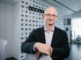 Доктор химических наук Д.А. Горин. Фото: Ольга Мерзлякова / «Научная Россия»