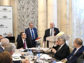 Заседание Президиума в память об академике Гурии Ивановиче Марчуке состоялось в РАН. Источник фото: Российская академия наук