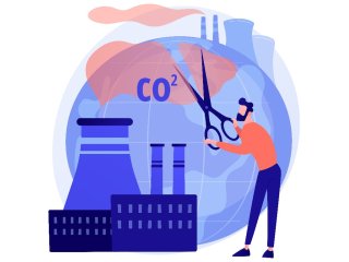 «Светлая сторона» углекислого газа: как наука извлекает пользу из промышленных выбросов. Источник изображения: vectorjuice / фотобанк Freepik