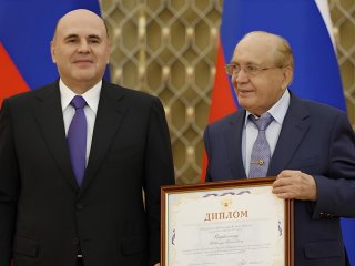 Михаил Мишустин и Виктор Садовничий. Фото: сайт Правительства РФ