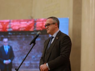 «Умов талантливых обитель»: в МГУ состоялось торжественное заседание ко Дню основания университета. Фото: Елена Либрик / «Научная Россия»