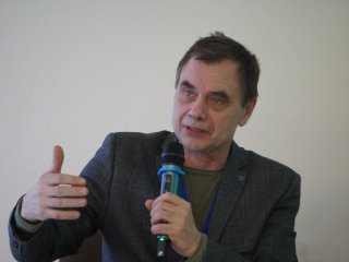 Ведущий научный сотрудник Института медико-биологических проблем РАН Геннадий Васильевич Ковров. Фото: Анастасия Жукова / «Научная Россия»